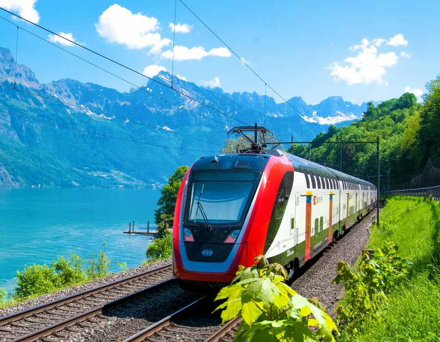 Busreis Davos met Zwitserse treinen via ter Beek Reizen