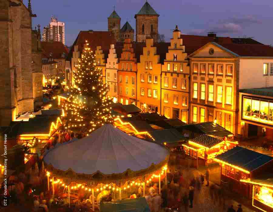 Busreis kerstmarkt Osnabrück Duitsland ter Beek